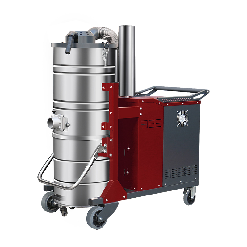 东区坦洁380V 双桶手动反吹工业吸尘器X8系列